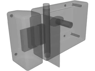 Door Lock 3D Model preview