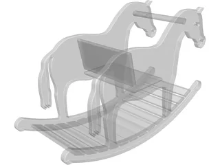 Horse 3D Model preview