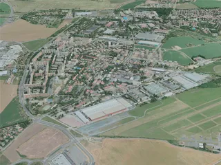 Praha-Kbely Airport, Czechia (2021) 3D Model preview