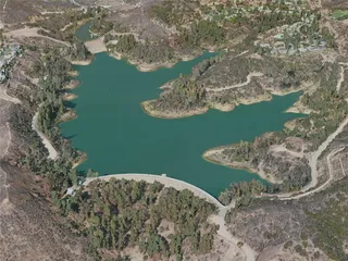 Hollywood Hills, USA (2021) 3D Model preview