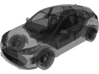 Kia Rio Hatchback (2021) 3D Model preview