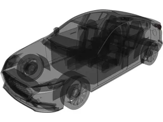 Mazda 3 Sedan (2020) 3D Model preview
