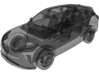 Infiniti QX60 (2022) 3D Model preview