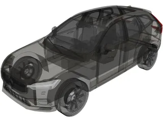 Volvo XC60 (2018) 3D Model preview