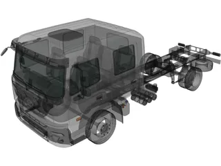 Hyundai Pavise DoubleCab (2019) 3D Model preview