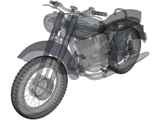 Izh Planeta 2 3D Model preview