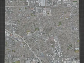 Anaheim City, USA (2021) 3D Model preview