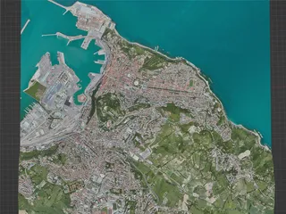 Ancona City, Italy (2021) 3D Model preview