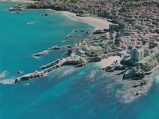 Biarritz City, France (2021) 3D Model preview