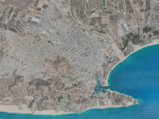 Cabo San Lucas City, Mexico (2021) 3D Model preview