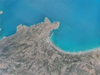 Calvi City, France (2021) 3D Model preview