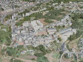 Lugo City, Spain (2021) 3D Model preview