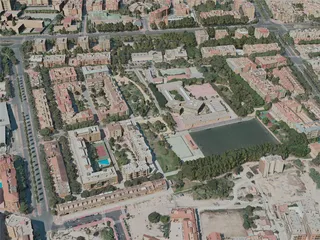 Murcia City, Spain (2021) 3D Model preview