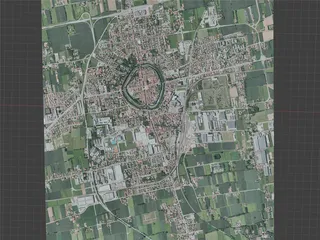 Cittadella City, Padua, Italy (2021) 3D Model preview
