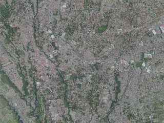 Cuernavaca City, Mexico (2021) 3D Model preview