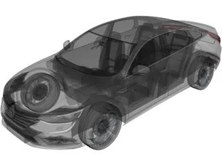 Renault Talisman (2016) 3D Model preview