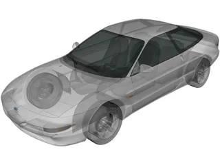 Ford Probe GT (1995) 3D Model preview