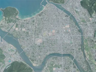 Hagi City, Japan (2021) 3D Model preview