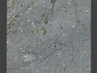Hamamatsu City, Japan (2021) 3D Model preview