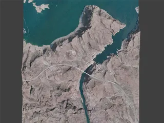 Hoover Dam, USA (2021) 3D Model preview