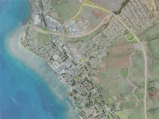 Lahaina City, USA (2021) 3D Model preview