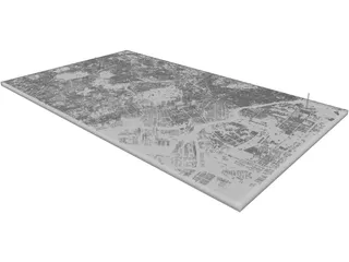 Tokyo City 3D Model preview