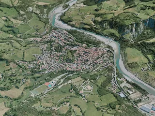 Bobbio City, Italy (2021) 3D Model preview