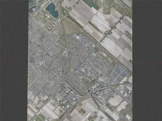 Hoofddorp City, Netherlands (2021) 3D Model preview