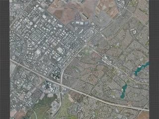 Irvine City, USA (2021) 3D Model preview