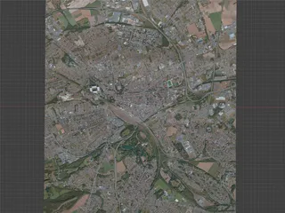 Lens City, France (2021) 3D Model preview