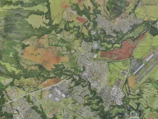 Lihue City, USA (2021) 3D Model preview