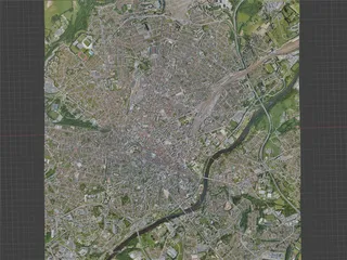 Limoges City, France (2021) 3D Model preview