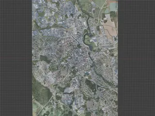 Linkoping City, Sweden (2021) 3D Model preview