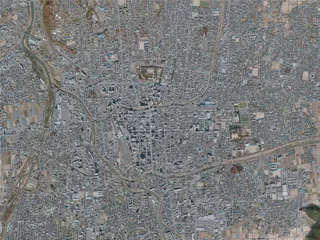 Matsumoto City, Japan (2021) 3D Model preview
