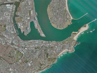 Newcastle City, Australia (2021) 3D Model preview