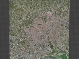 Nimes City, France (2021) 3D Model preview