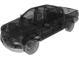 Ford F-150 (2018) 3D Model preview