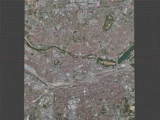 Nuremberg City, Germany (2021) 3D Model preview