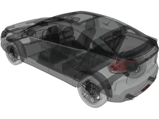 Citroen C4 (2021) 3D Model preview