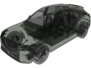 Genesis GV70 (2021) 3D Model preview