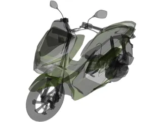 Honda PCX 150 3D Model preview