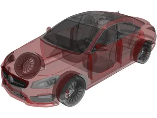 Mercedes-Benz CLA 45 AMG (2013) 3D Model preview