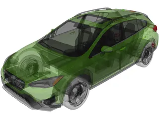 Subaru Crosstrek (2021) 3D Model preview