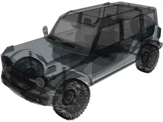 Ford Bronco (2021) 3D Model preview