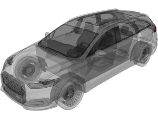 Ford Mondeo (2021) 3D Model preview