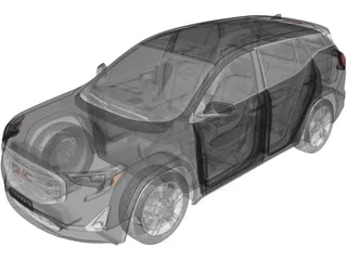 GMC Terrain (2020) 3D Model preview
