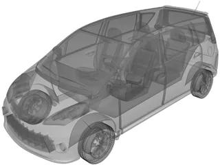 Perodua Alza (2014) 3D Model preview