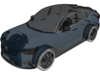Volvo C40 (2022) 3D Model preview