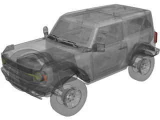 Ford Bronco (2021) 3D Model preview