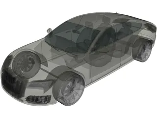 Audi A7 Sportback (2011) 3D Model preview
